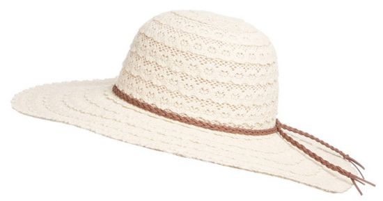 Inseguro relajarse etiqueta Sombrero de crochet Primark flexible pensado para el verano