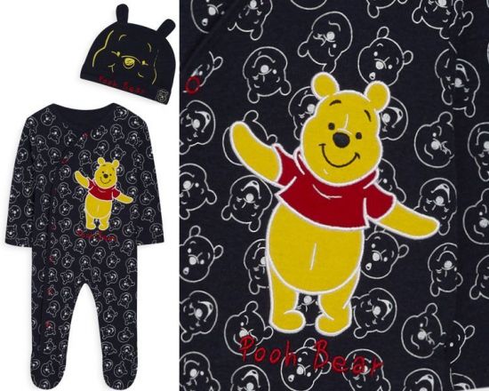 Pijama mono de Winnie Pooh con gorro