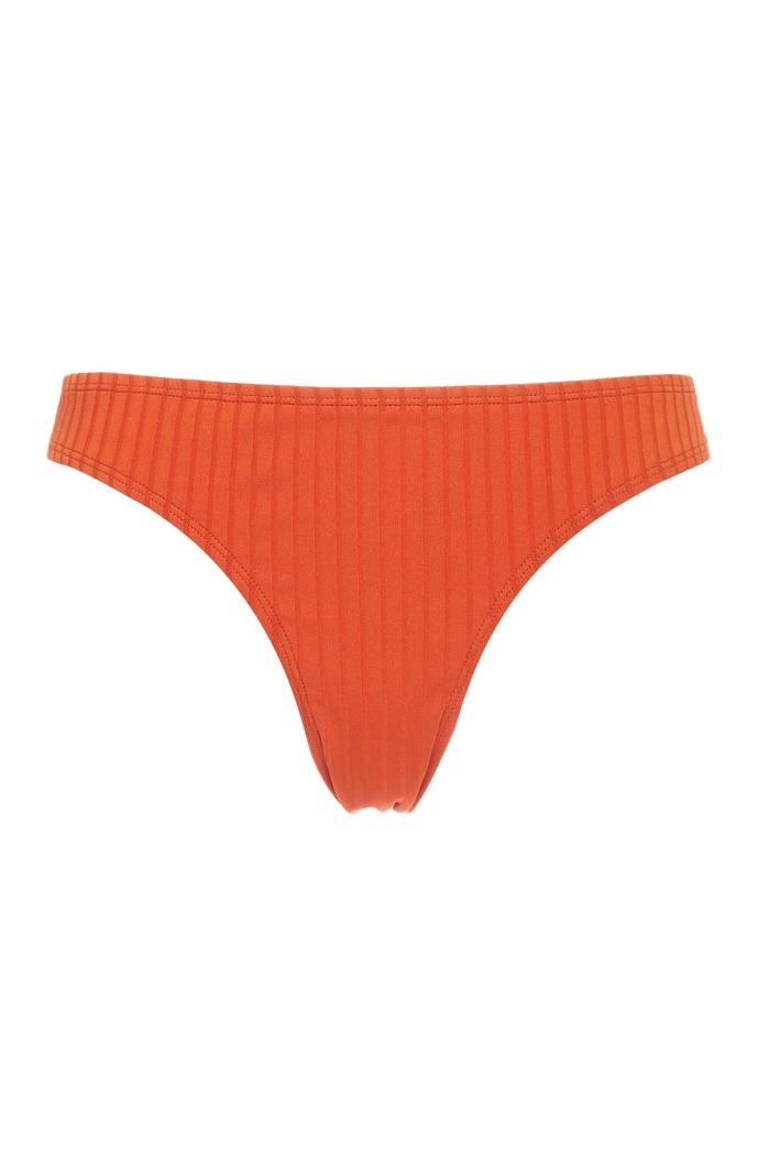 Braguita de bikini Primark ancha de canalé color teja