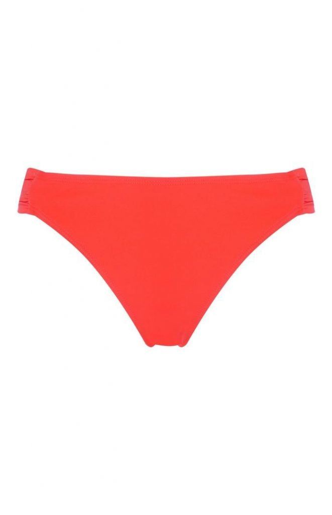 Braguita de bikini Primark color coral