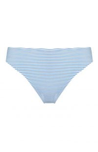 Braguita de bikini con diseño mil rayas azul y blanco