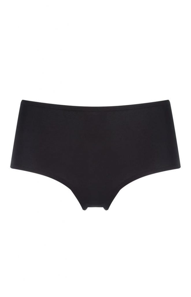 Braguita de bikini Primark tipo pantalón corto negra