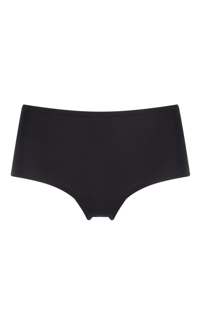 Braguita de bikini Primark tipo pantalón corto negra