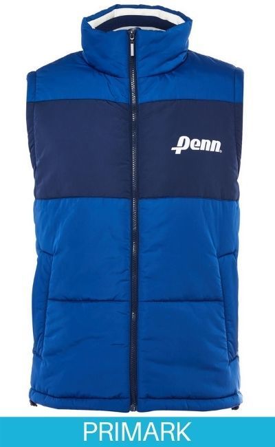 Chaleco deportivo azul marino de la colección Penn Primark